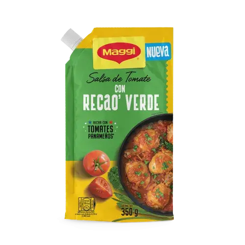 Salsa de tomate con Recao Verde