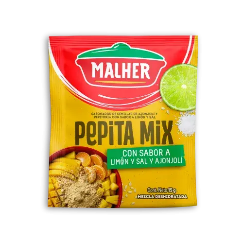 Pepita Mix con sabor a sal, limón y ajonjolí