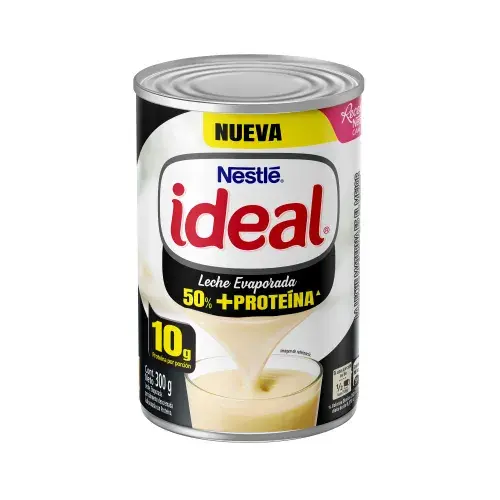 Leche Evaporada IDEAL® adicionada con Proteína