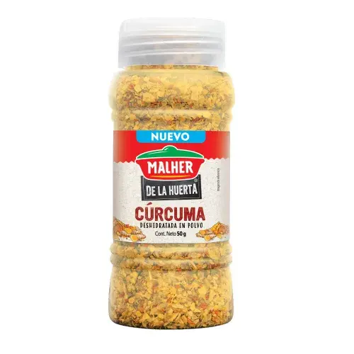 banner cúrcuma deshidratada en polvo