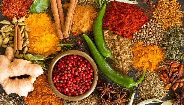 Sumac y otras especias.