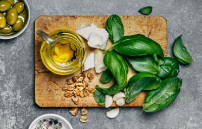Ingredientes con albahaca Ingredientes con albahaca