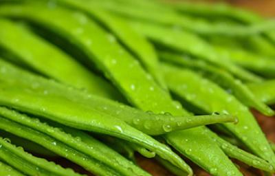 Habichuelas verdes frescas  