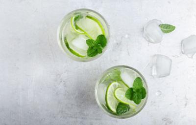 Bebidas con menta