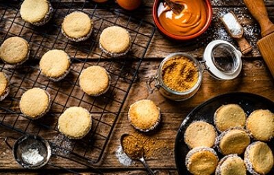 Galletas postres con horno