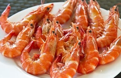 Mariscos frescos, receta con calamar, camarones y langostinos