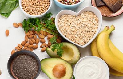 Variedad de alimentos que son fuente de magnesio Variedad de alimentos que son fuente de magnesio