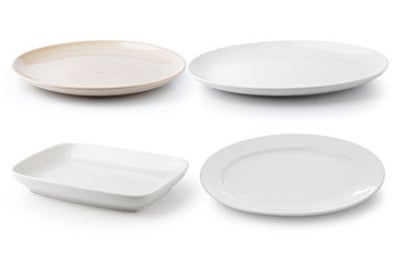 Menaje de distintos tipos de platos.