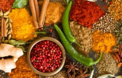 Sumac y otras especias.