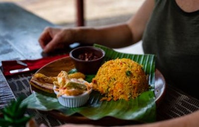 Gastronomía de Guanacaste y el plátano frito.