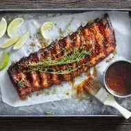 Asado de tira condimentado