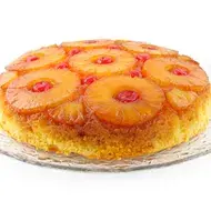 Un postre de piña