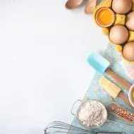Ingredientes y utensilios para postres Ingredientes y utensilios para postres