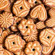 Galletas de mantequilla de diferentes formas