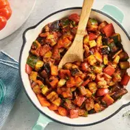 Preparación con verduras de temporada, receta de Slow Food