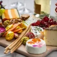 Tabla de queso blanco.