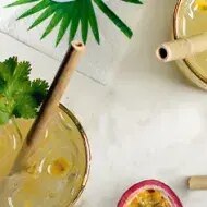 Jugo de caña con limón.