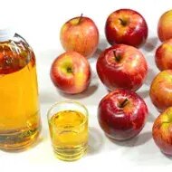 Macerado de manzana.