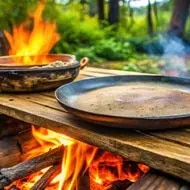 Comal de barro, usos. 