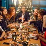 Tips para organizar la cena de Navidad para grupos grandes.