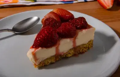 Cheesecake de Fresa Sin Horno Cheesecake de Fresa Sin Horno
