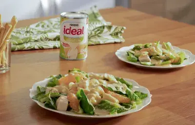 Ensalada de Pollo y Mandarinas Ensalada de Pollo y Mandarinas