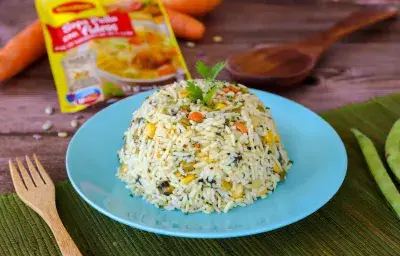 Arroz con Fideos y Vegetales Arroz con Fideos y Vegetales