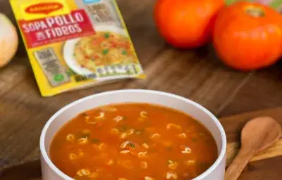 Sopa de Pollo con Tomate Sin Gluten Sopa de Pollo con Tomate Sin Gluten