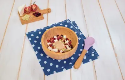 ENSALADA de VEGETALES con SALSA de PERA preparadas con GERBER® ENSALADA de VEGETALES con SALSA de PERA preparadas con GERBER®