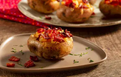 Papas Hawaianas Rellenas Papas Hawaianas Rellenas