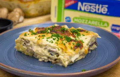 Lasagna de Hongos Lasagna de Hongos