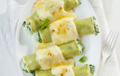 canelones de espinaca canelones de espinaca