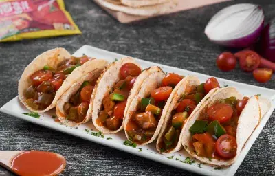Tacos de Vegetales Tacos de Vegetales