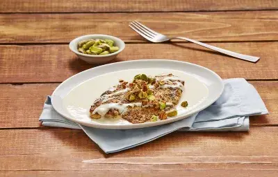 Pescado en salsa de ajo Pescado en salsa de ajo