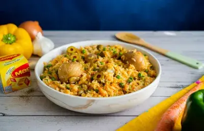 One pot con pierna de pollo One pot con pierna de pollo