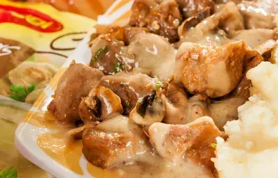 Lomito stroganoff Lomito stroganoff