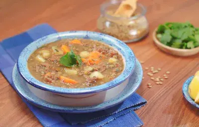 Olla de Carne y Lentejas Olla de Carne y Lentejas