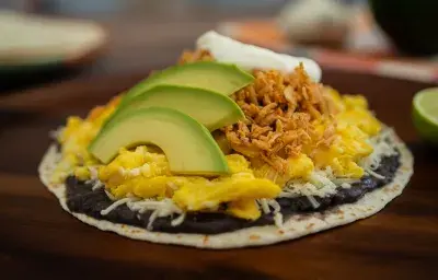 Baleada de Pollo Baleada de Pollo