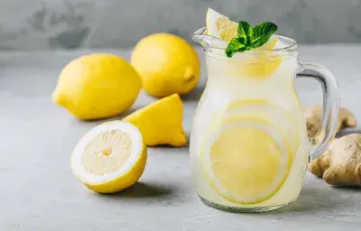 Limonada con Leche Condensada y jengibre Limonada con Leche Condensada y jengibre