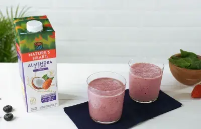 Smoothie de Frutos Rojos con Espinaca Smoothie de Frutos Rojos con Espinaca