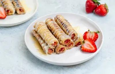 rollito de cheesecak