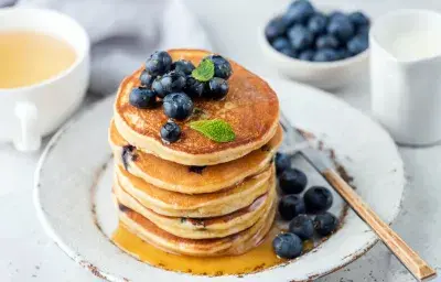 Pancakes de avena Pancakes de avena