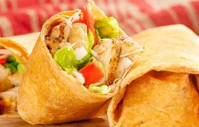 Wrap de pollo Wrap de pollo
