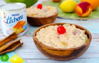 Arroz con Leche y Frutas Arroz con Leche y Frutas