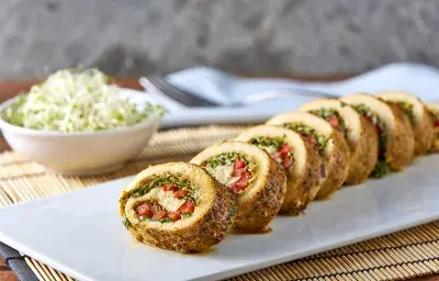 Rollo de pechuga Thai Rollo de pechuga Thai