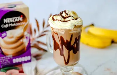 Smoothie de Banana Mokaccino Smoothie de Banana Mokaccino