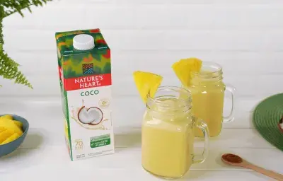 Smoothie de Piña Colada Smoothie de Piña Colada