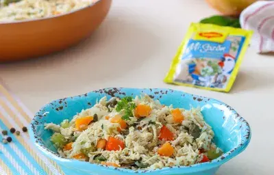 Arroz de Coliflor con Pollo Arroz de Coliflor con Pollo