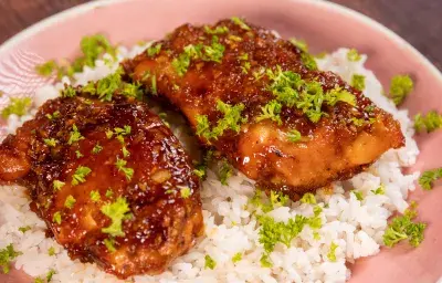 Pollo con Miel y Ajo Pollo con Miel y Ajo