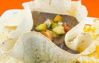 Dip de Frijoles negros con pollo
